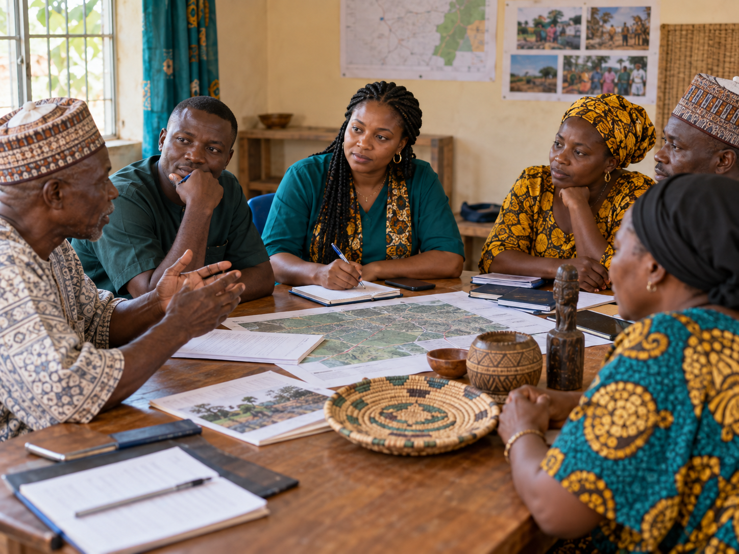 Community engagement workshop with Nigerian participants