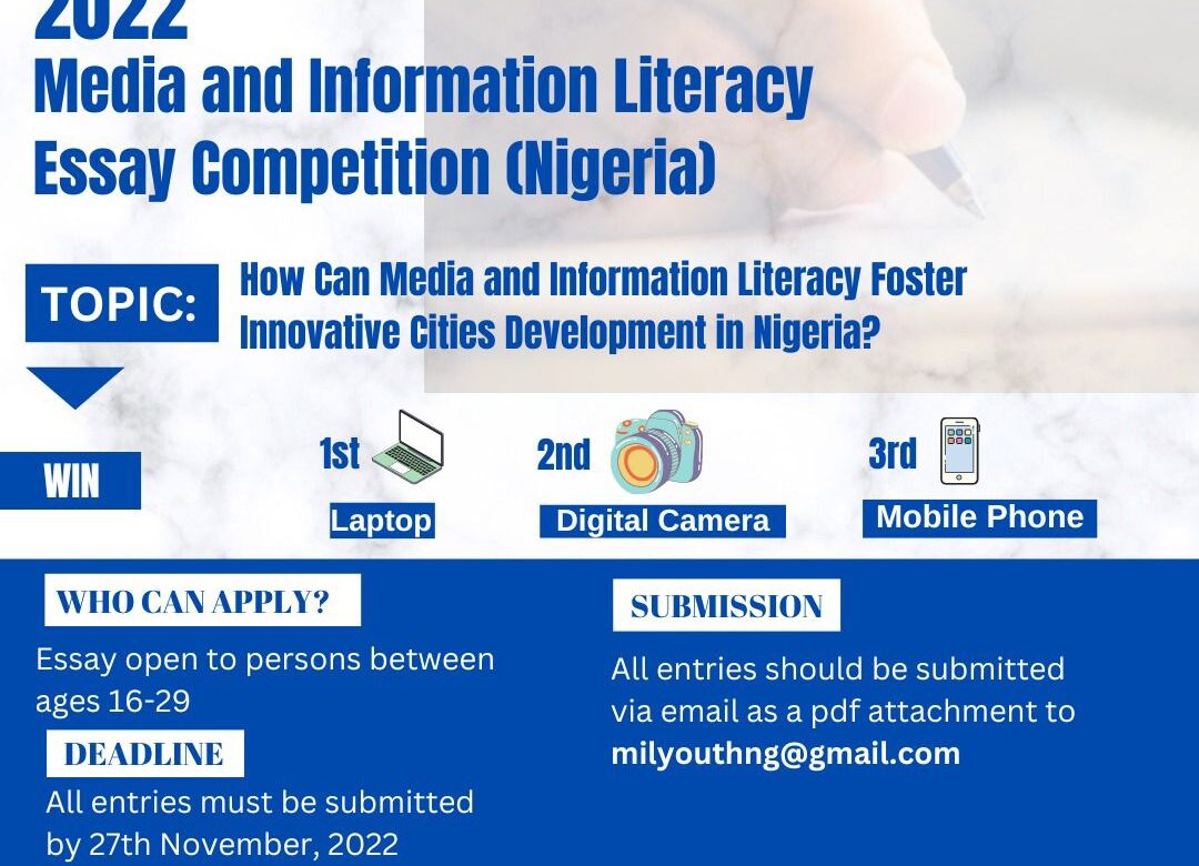 UNESCO 2022 Media And Information Literacy Essay Competition (Nigeria